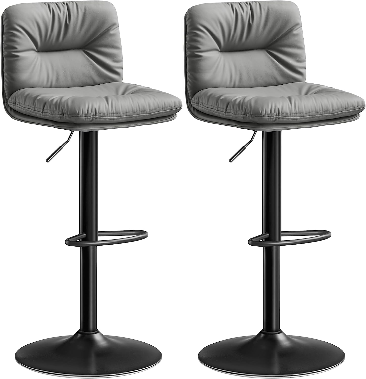 Set van 2 Pinto Barkrukken Wit Kunststof