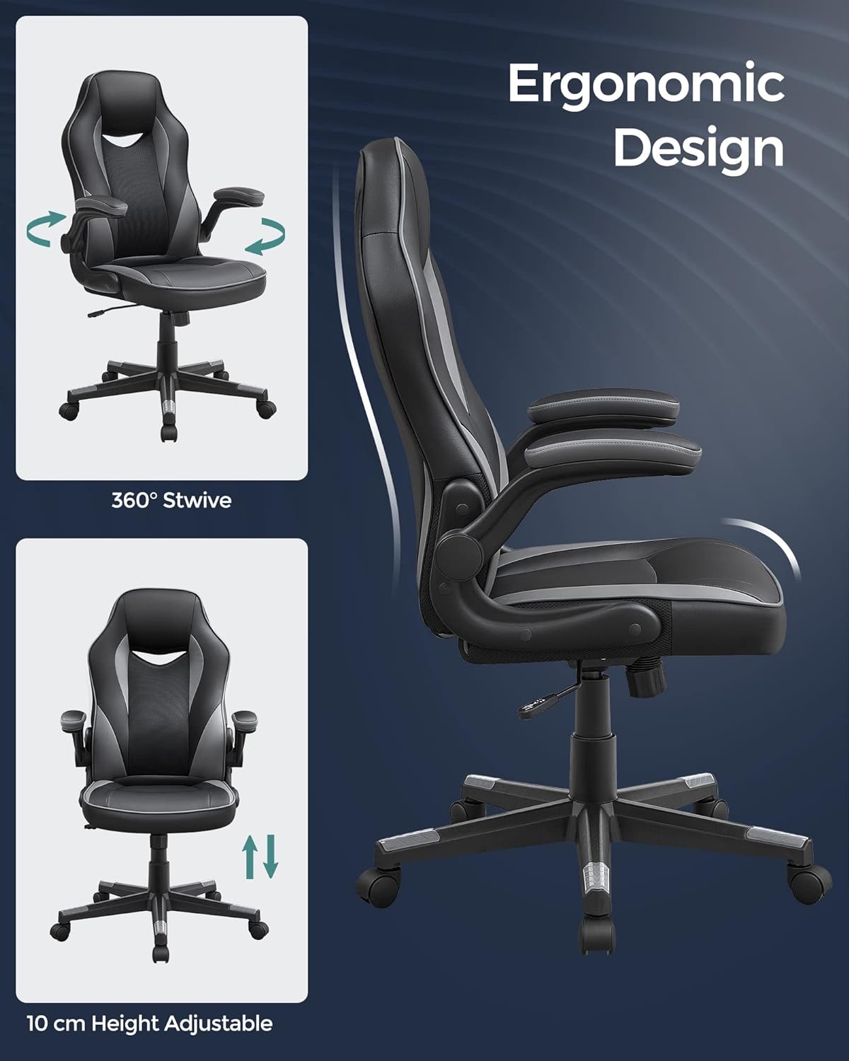Kniestoel ZHJING Ergonomische bureaustoel Ergonomische stoel Terug Casters Computerstoel Orthopedische stoel
