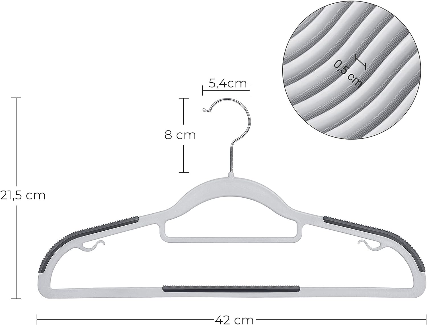 Porta Asciugamani Inox GEDY Tonga - Alta Qualità, Design