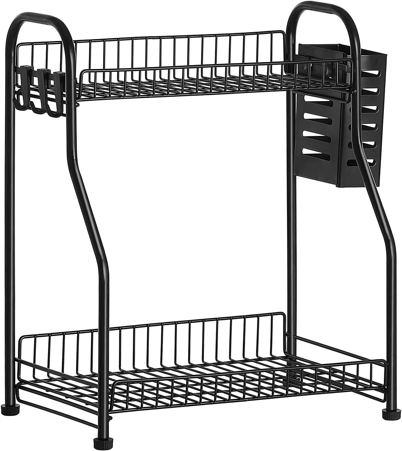 Rustieke 2 Tier Koffiebar Accessoires en Organizer Aanrecht Rustieke 2 Tier Koffiebar Accessoires en Organizer Aanrecht