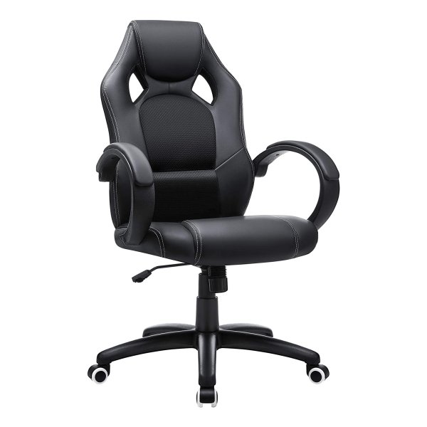 Gamestoel - Ergonomisch en Ademend - Comfortabel - Zwart
