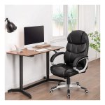 ZAZA Home - Napoli - Bureaustoel - Ergonomisch - Voor volwassenen - Zwart