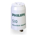 Verlichtingsstarter - Philips - Geschikt voor 4-65W lampen - Langdurige prestaties - Zwart