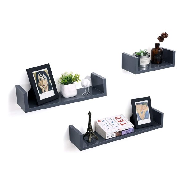 wandplank in een set van 3 zwevende planken