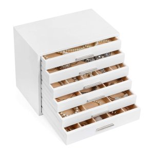 Sieradendoos - - Ruimtelijk - Veelzijdig - Wit