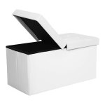 Zitbank - Opklapbaar - 80 liter - wit