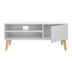 Televisiemeubel - Minimalist - Industrieel design - Wit