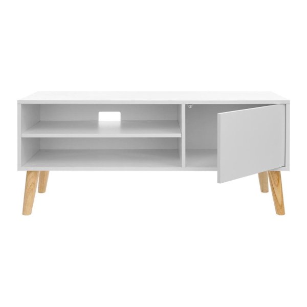 Televisiemeubel - Minimalist - Industrieel design - Wit