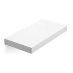 Boekenrek - Stijlvolle wandplank - Zwevend effect - Zwart