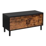 Schoenenrek - ZAZA Home - Metaal - Industrieel Vintage - Bruin/Zwart