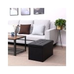 Opvouwbare ZAZA Home - Ruime Opbergcapaciteit - Stevig en Comfortabel - Zwart