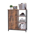 Dressoir - - Industrieel Design - Vintage Bruin-Zwart