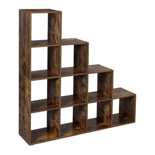 Boekenkast - Stijlvol - Ruimtelijk - Bruin