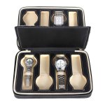 Horlogeopberger - Luxor - 8 horloges - zwart