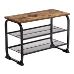 Schoenenrek - Industrieel Design - Ruimtebesparend - Houtlook