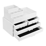 Organizer - BeautySupplies - 4 lades – 11 vakken - wit