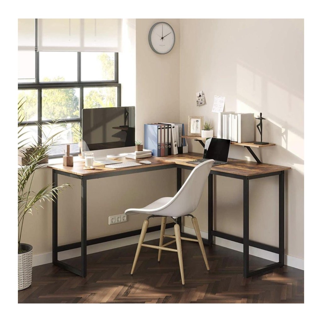 Bureau met lade Artisan Eiken 90 x 37,5 x 75 cm Bewerkt hout
