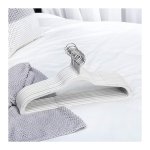 Kledinghanger – FlexiHanger - Sterke veerkracht – Antislip - Wit