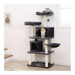 Klimboom - ComfortCats - Pluche ligkuilen - Stabiel - Beige