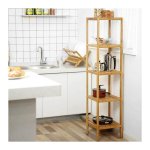 Bamboe - Duurzame Huis - Staande Keukenplank - Smal - Naturel