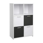Moderne boekenkast - Stijlvol design - Ruime opbergmogelijkheden - Wit