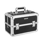 Beautykoffer - Luxe Beauty Company - Aluminium opbergkoffer - Schouderband - Zwart