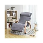 Schommelstoel - Relax Fauteuil - Comfortabel - Grijs