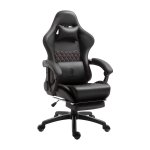 Massagestoel – Comfortabele Dowinx - Lendenmassage – Racestijl - Zwart en Rood