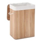 Wasmand - EcoComfort - Opvouwbaar - Afneembare waszak - Naturel