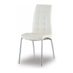 Stoel - Zinc Home - Comfortabel - Stijlvol - Wit