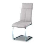 Designstoel - Zaza Home - Pu bekleding – Koffiekleurig