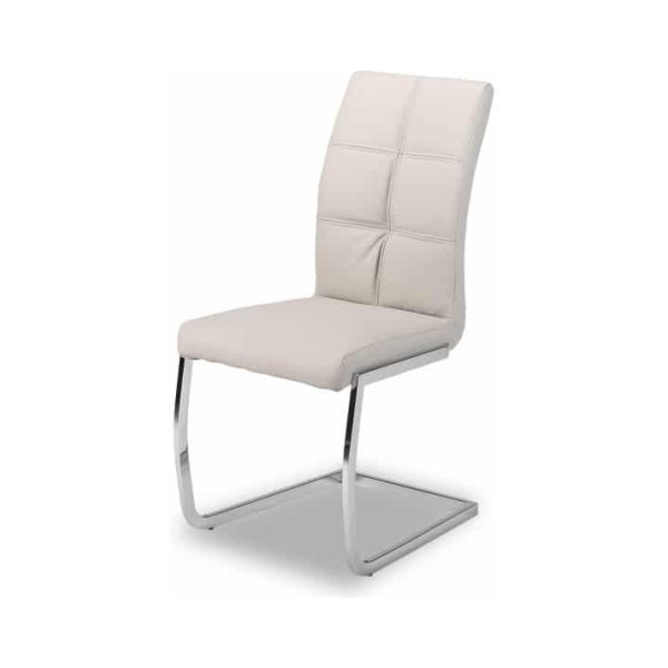 Stoel - Zaza Home - Comfortabel - Stijlvol - Grijs