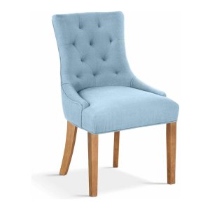 Stoelenset - Zaza Home - Fancy design - Blauwe stof