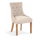 Stoel - Zaza Home - Fancy - Zandkleurige