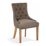 Stoel - Zaza Home - Fancy Design - Comfortabel - Taupe