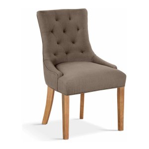 Stoel - Zaza Home - Fancy Design - Comfortabel - Taupe