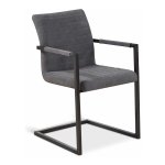 Stoel - Zaza Home - Vintage - Grijs