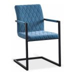 Stoelbrigitte - Zaza Home - Velours - Petrol