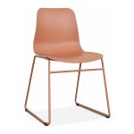 Stoel - Zaza Home - Comfortabel - Stijlvol - Bruin