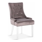 Stoel - Zaza Home - Fluweel - Beige