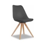 Designstoel - Zaza Home - Luxe en comfortabel - Stijlvol zwart