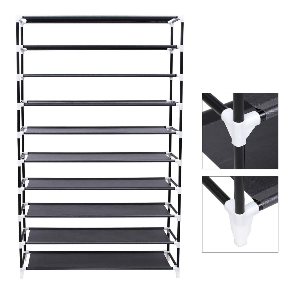 Schoenenkast XXL - tot 54 paar schoenen - 160x100x28cm - Kasten | Schoenenkasten Schoenenkast XXL - tot 54 paar schoenen - 160x100x28cm - Kasten | Schoenenkasten