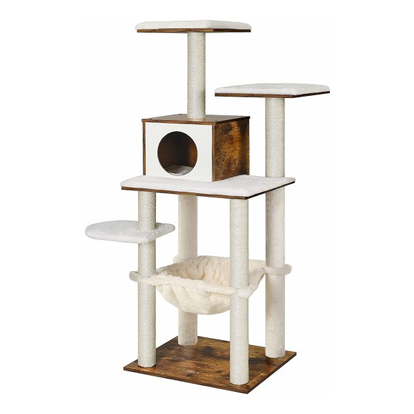 Krabpaal, Kattenmeubel, Modern, Vintage Bruin
