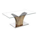 Zaza Home Salontafel 'Corina' 110X60X45 Oude Eik