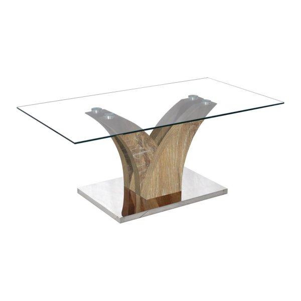 Zaza Home Salontafel 'Corina' 110X60X45 Oude Eik