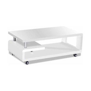Salontafel 'Haka' 115X60X43 Hoogglans Wit
