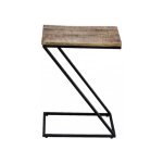 Zaza Home Bijzettafel 'Kenobi' 45X32X60 Cm - Mangolia