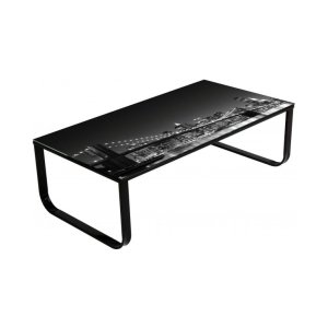 Salontafel 'Brooklyn' Zwart -105 X 55 X 32 Cm