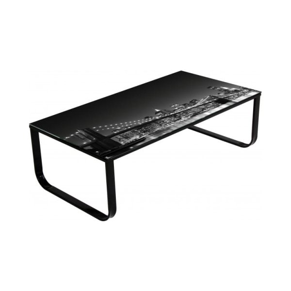 Salontafel 'Brooklyn' Zwart -105 X 55 X 32 Cm