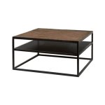 Zaza Home Salontafel 'Modena' 90X90X40 Cm - Mangolia